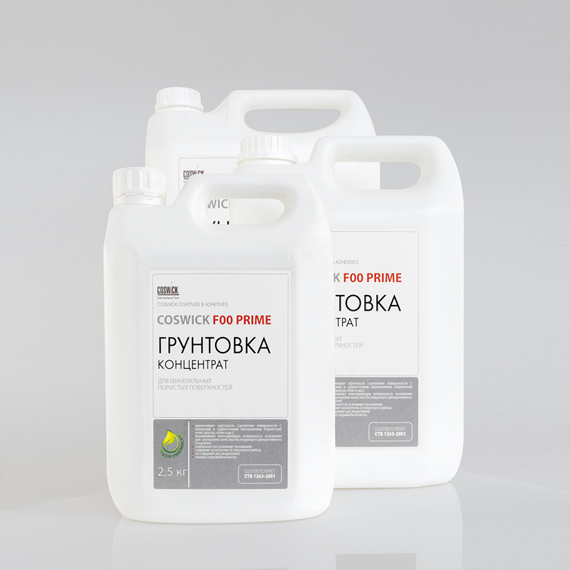 Грунтовка концентрат "Coswick F00 Prime" (5кг), 4780-030000